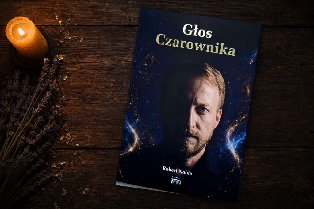 Książka Głos Czarownika Roberta Noble – okładka wydania limitowanego
